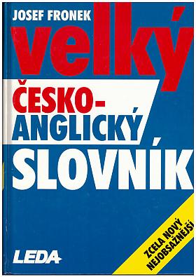 Josef Fronek – Velký česko-anglický slovník