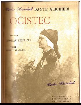 Dante Alighieri ; přeložil Jaroslav Vrchlický – Božská komedie [Peklo, Očistec, Ráj, 3 svazky, komplet] Dante Alighieri