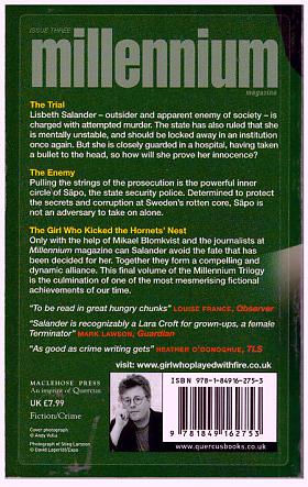 Stieg Larsson – The Girl Who Kicked the Hornets´ Nest