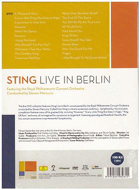 Sting – : Live in Berlin [DVD] [2010]