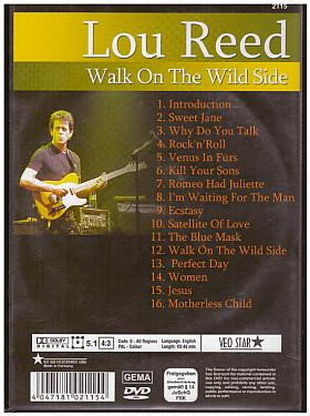 Lou Reed – Lou Reed: Walk On The Wild Side [DVD] [2007]