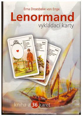 Erna Droesbeke von Enge Nina Borovičková – Vykládací karty Lenormand ( 36 karet, kniha ) Erna Droesbeke von Enge, Nina Borovičková