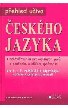 Eva Hlaváčová – Přehled učiva českého jazyka