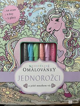 Neobyčejné omalovánky: JEDNOROŽCI