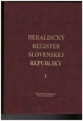 Peter Kartous, Ladislav Vrtel – Heraldický register Slovenskej republiky