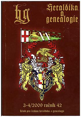 Heraldika a genealogie 3-4/2009, ročník 42